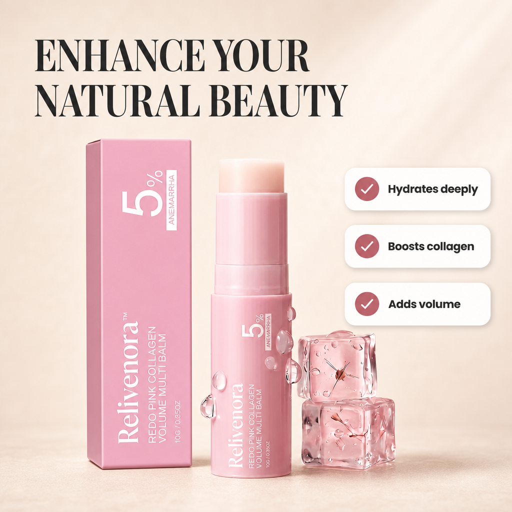 Relivenora™ REDO Pink Collagen Volume Multi Balm